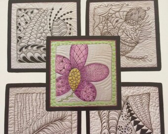 SALE! 10.95 was 18.95 Zen Quilting Workbook by CZT Pat Ferguson