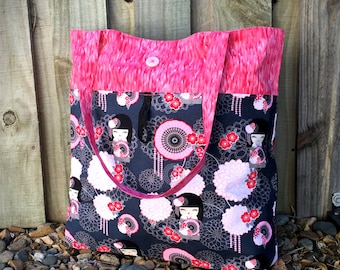 Reusable grocery bag pattern, reusable shopping bag pattern, market tote PDF, grocery bag pattern, shopping tote, reusable bag PDF