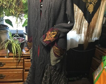 long Gypsy Sweater Jacket