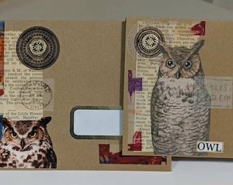 Owl Card and Envelope