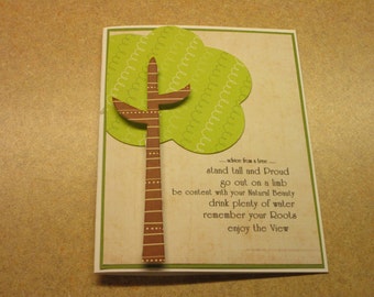 Handmade Inspirational Card. Encouragement. Unisex. Just Because. Thinking of You.