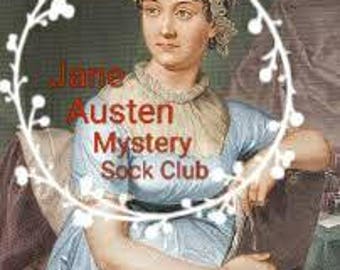 Jane Austen Mystery Sock Club (INTERNATIONAL)