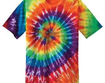 Koloa Surf Co Colorful Rainbow Tie-Dye T-Shirt - Sizes S-4XL