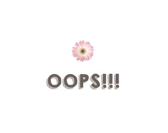 Oops Sticker Bags | 11 Sheets | Limited Quantities