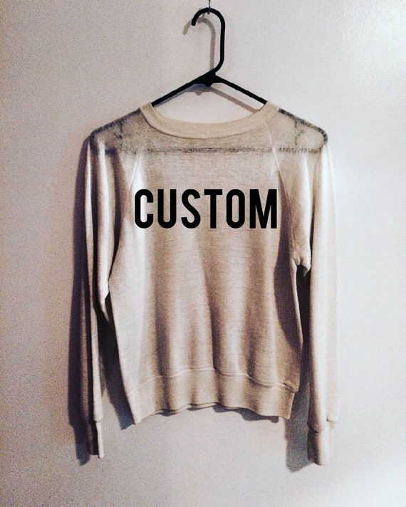 Custom Embroidered Sweatshirt