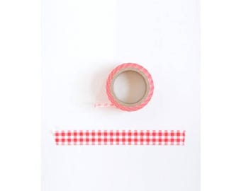 Washi Tape Masking Tape red #SR0201