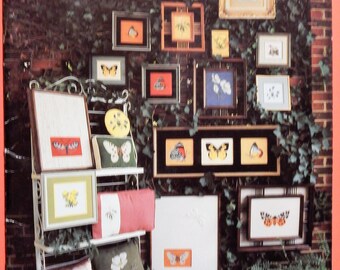 This is . . . the Springtime counted cross stitch booklet with beautiful butterflies, flowers and moths