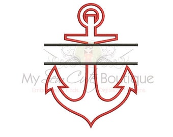 Sailboat Applique Instant Download