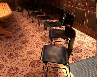 Donghia Anziano Chairs Ebonized 10 available incredible Dining Poker Card Table Wood