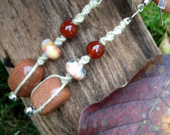Goldstone Goddess Earrings