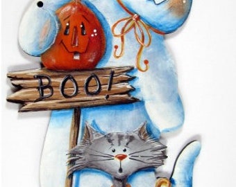 Boo Ghost Ornament E-Pattern