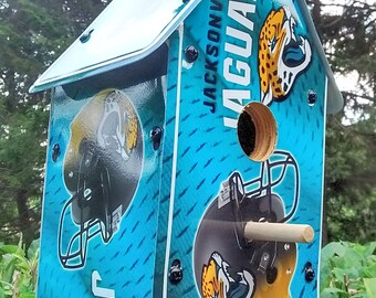Jacksonville Jaguars birdhouse