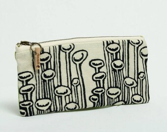 Vegan Pencil Case, Pencil Pouch, Pencil Bag, Zipper Bag, Cosmetic Bag, Cosmetic Pouch, Makeup Bag, Toiletry Bag, Zipper Pouch, Gift For Him