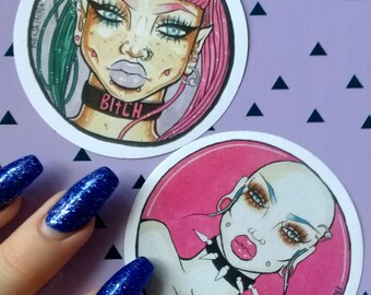 Freyja Phoria 6.9cm sticker pack