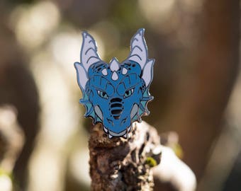 Water Dragon Hard Enamel Pin