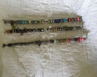 Beads, some lampwork,