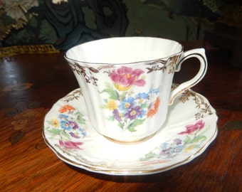 ENGLAND TEACUP and SAUCER