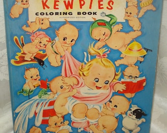 Vintage Kewpie Doll Coloring Book