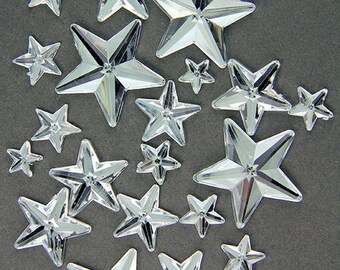 Mirrored Stars by Tim Holtz (Pkg of 24) (EB2037)