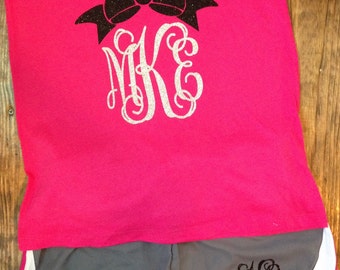 Monogrammed Tank and Shorts Set