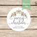 Custom Christmas Tags, DIY Christmas Tags, Merry Christmas Gift Tags, Print at Home Tags, Winter Holidays Tags
