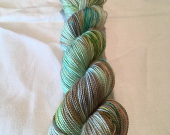 Easter Bun Sparkle Sock Yarn