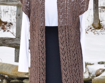 Lace Knit Tunic/Vest