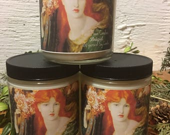 Goddess Brigid Candle, Imbolc