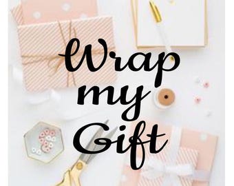 Wrap me, Gift Wrapping, Wrap my item, Christmas gift wrapping, Add a gift bag, Wrap my gift, Gift box, birthday gift wrap