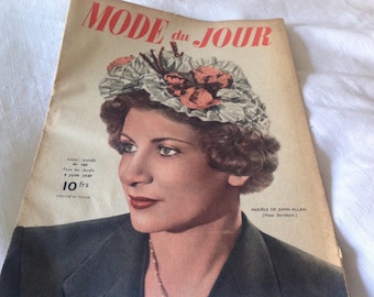 Copy of old journal Modiste du Jour