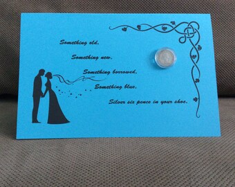 Silver Sixpence for the Bride