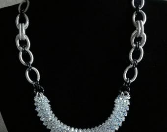 Handmade necklace"Elegance rock necklace"