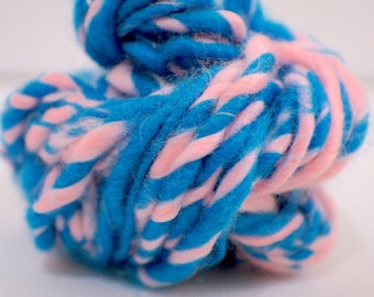 SALE: Bulky handspun yarn, Thick and Thin Yarn, Art Yarn, knitting supplies crochet supplies