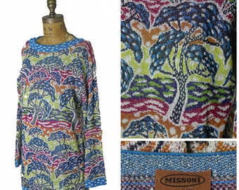 1980s Knit Missoni Dress