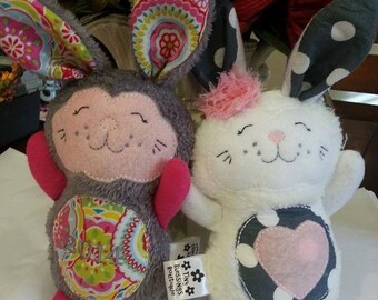 Bunny Rabbit Stuffed Softie Doll