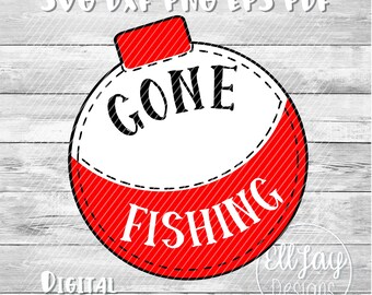 Download Gone fishing clipart | Etsy