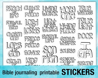 56 printable templates for bible journaling verse art