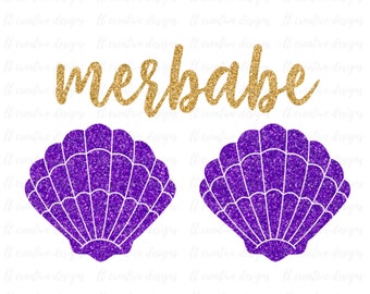 Free Free 101 Mermaid Seashell Bra Svg SVG PNG EPS DXF File