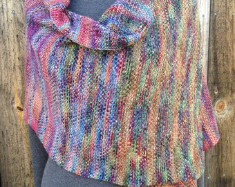 Multicolor Merino Wrap