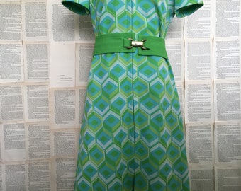 Vinatge Belfry Print Dress