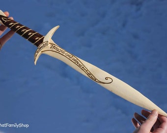 Éowyn's Sword Lord of the Rings Wooden Replica Rohan