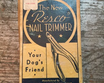 Vintage The Resco Nail Trimmer Dog Grooming Tecla Company