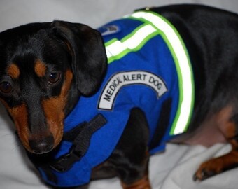Service Dog Vest medical alert dog custom sizes