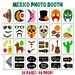 PRINTABLE Mexico Photo Booth Props-Printable Fiesta