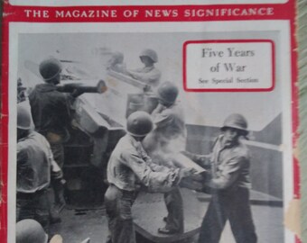 Vintage Newsweek magazine
