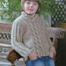 Boys Knitting Pattern K3824 Children's Long Sleeve Roll Neck Cable Jumper Knitting Pattern Super Chunky (Super Bulky) King Cole