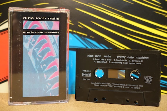 Pretty Hate Machine by Nine Inch Nails NIN Vintage Cassette Tape