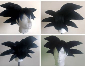 Spiky cosplay wig #3 - made to order - Available in black