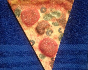 Pizza Bath Bomb! (Hand painted)