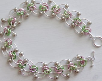 Beaded Chainmaille Twist